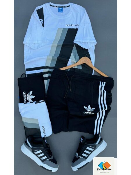 Un ensemble de vêtements pour hommes beaux et stylés (haut, bas)