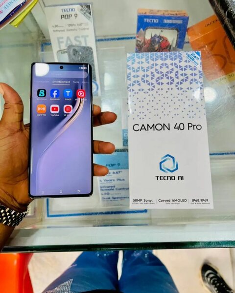 Tecno Camon 40 Pro - Elegant Smartphone