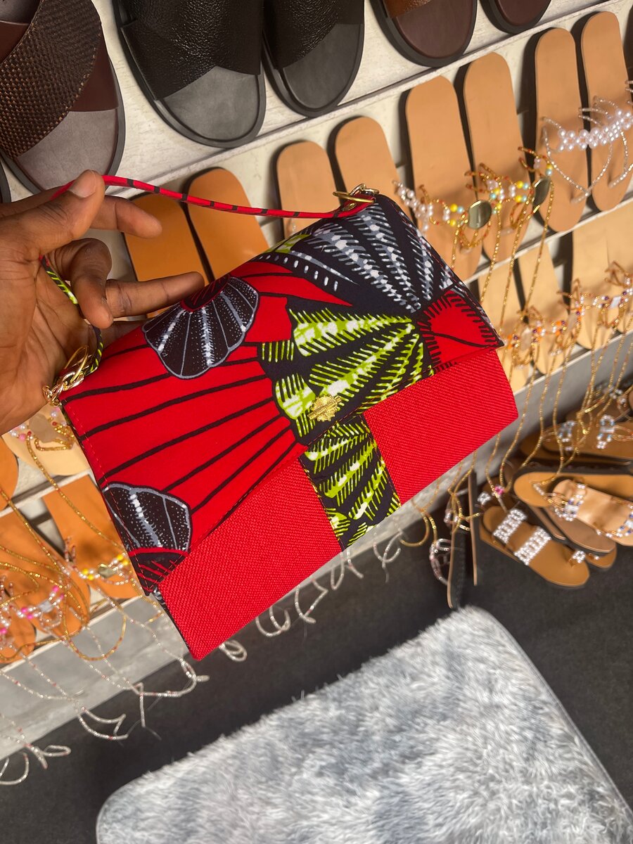 Sac à Main Tissu Africain