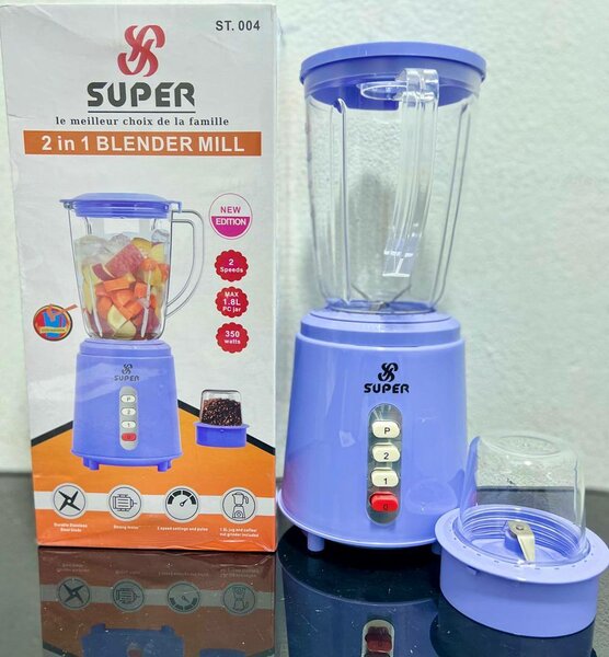 Super Blender Mixeur 2 en 1