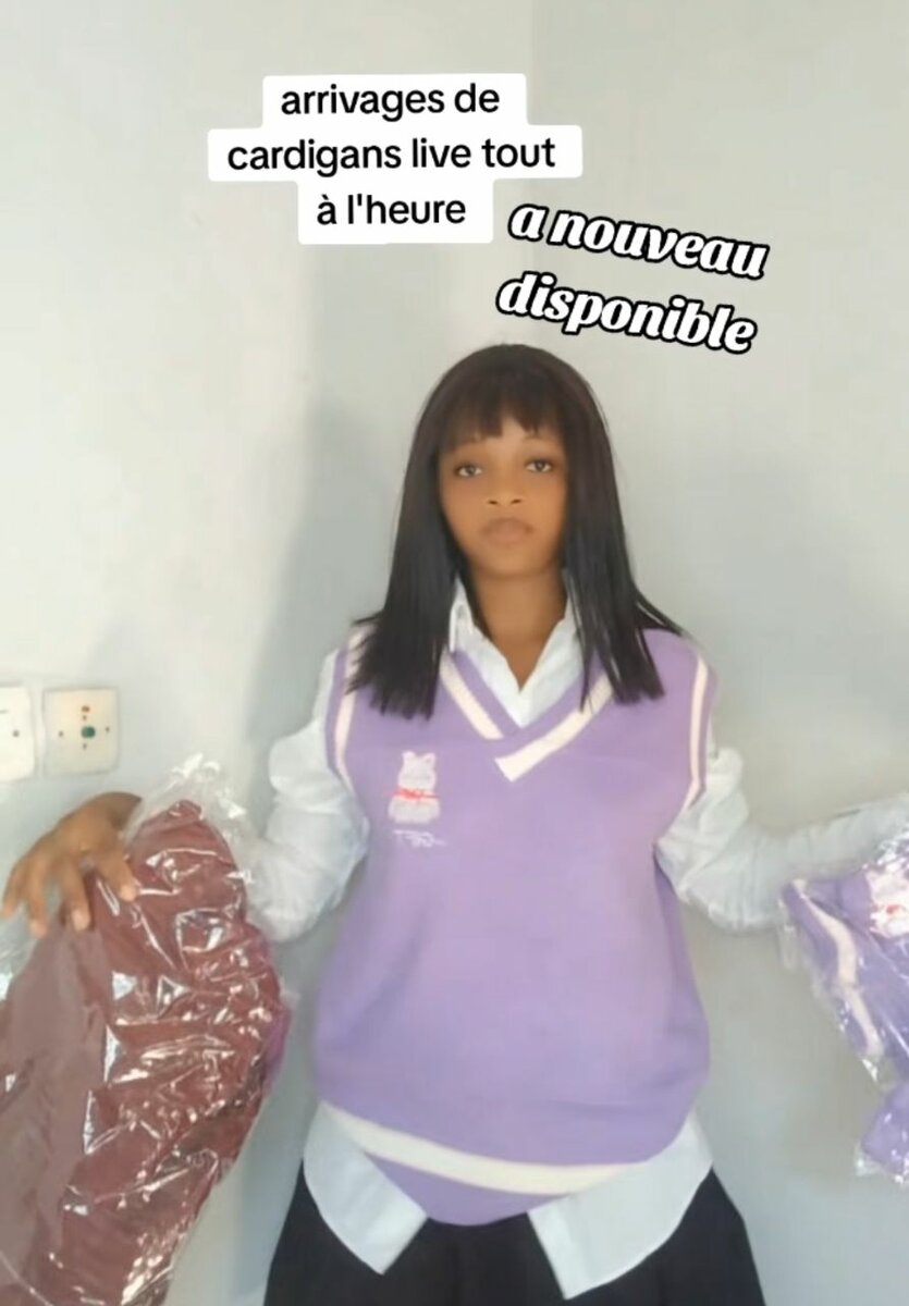 Cardigan sans manches tendance