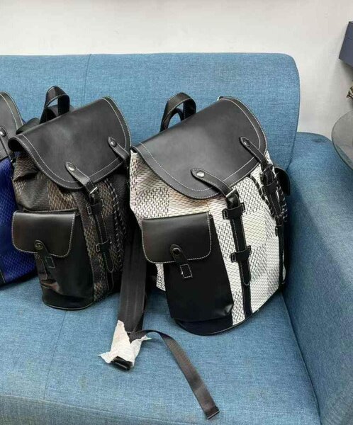 Sac à dos en cuir style élégant