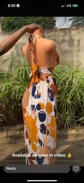 Bare backs and dress