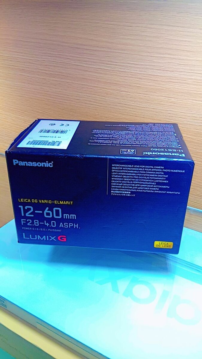 Objectif Panasonic Lumix G 12-60mm