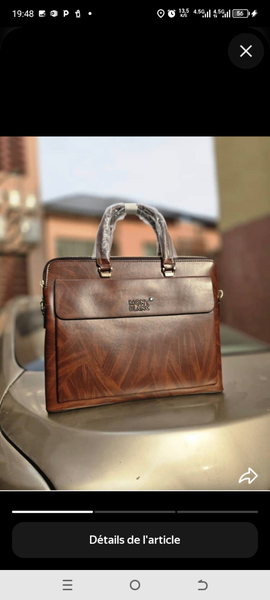 Sacoche en cuir élégante