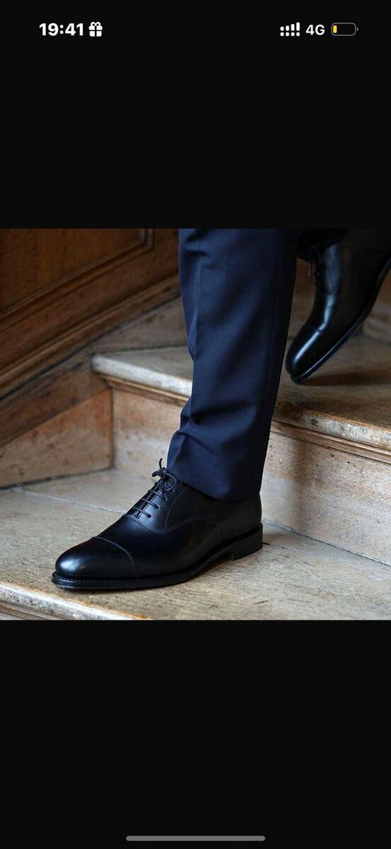 Chaussures Richelieu en Cuir Noir