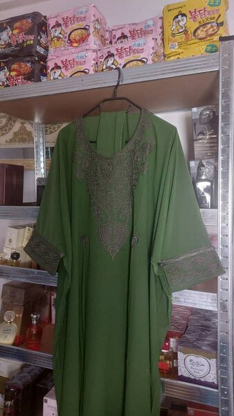 Robe verte élégante