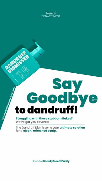 Dandruff Dismisser | Anti Dandruff & Hair Fall Shampoo
