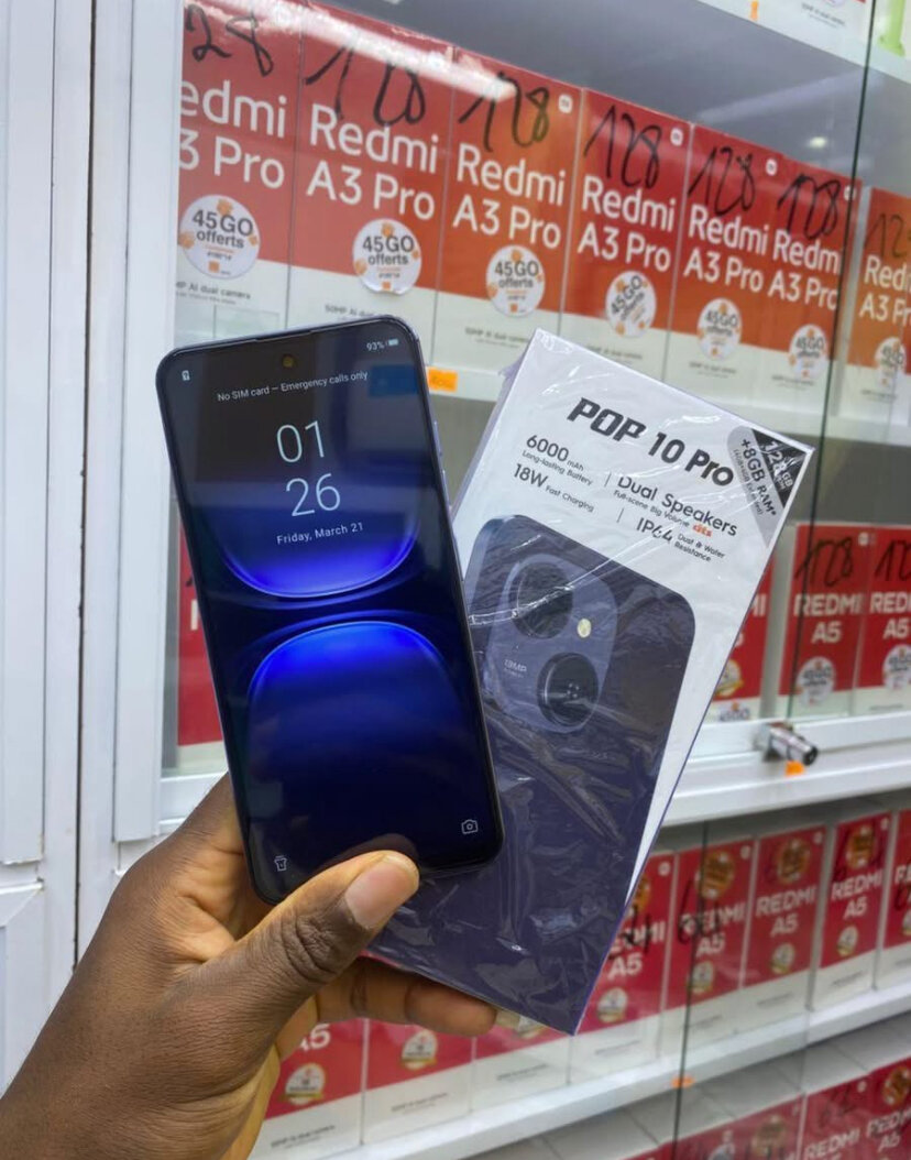 Tecno POP 10 Pro 6000mAh