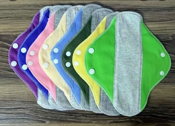 Lot de Serviettes Hygiéniques Réutilisables