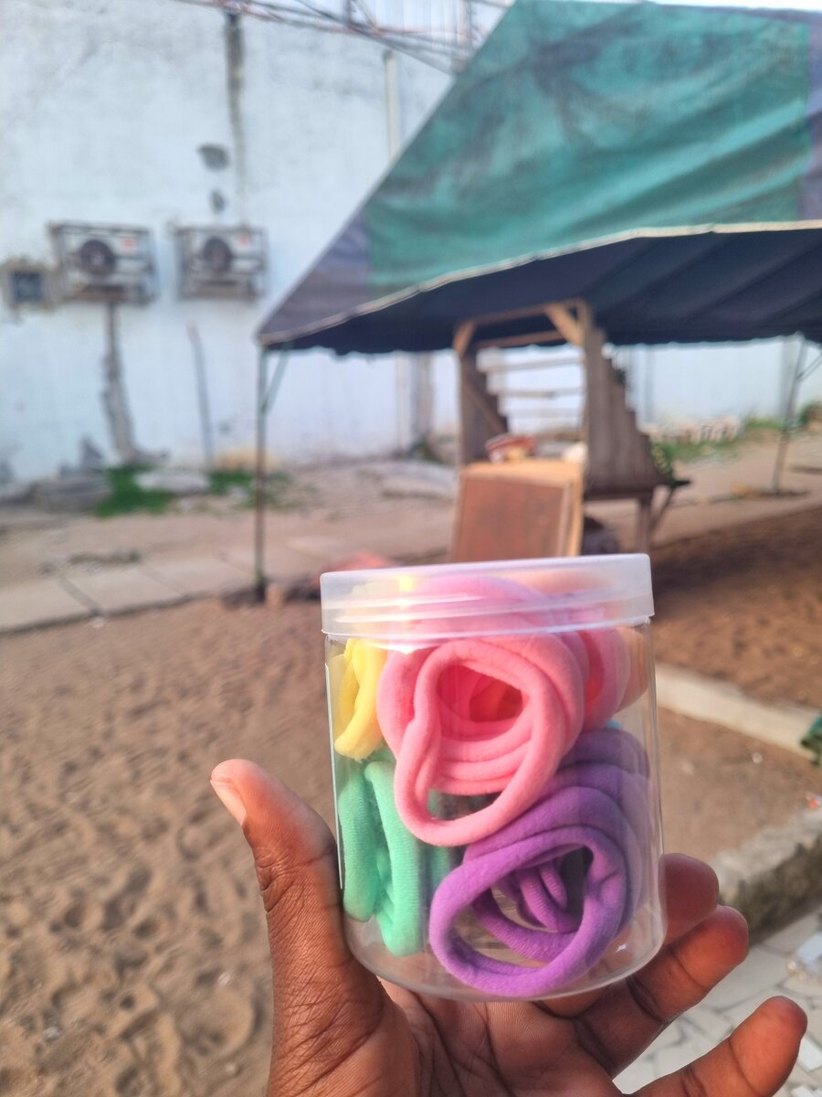 Élastiques Cheveux Arc-en-Ciel