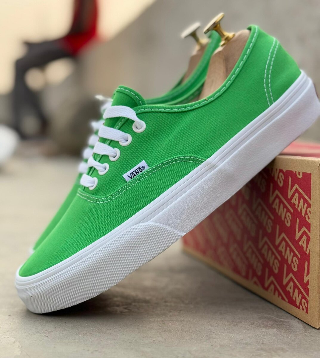 Vans Sneakers Vert Unisexe