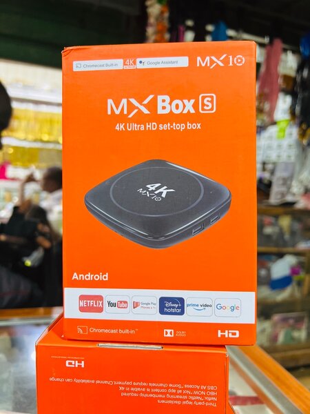 MX Box S - Décodeur 4K HD