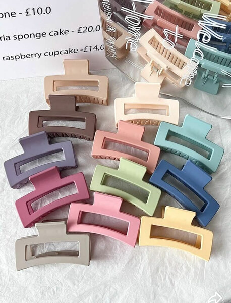 Pinces à cheveux colorées