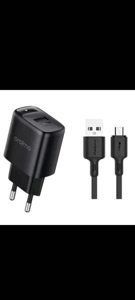 Chargeur rapide USB noir