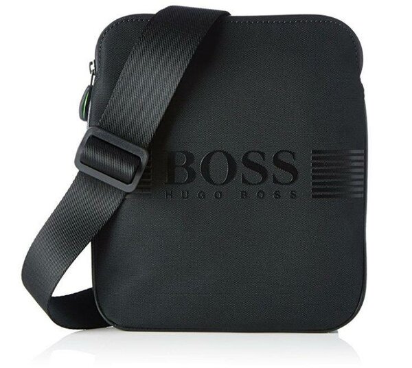 Sac bandoulière noir Hugo Boss pour homme