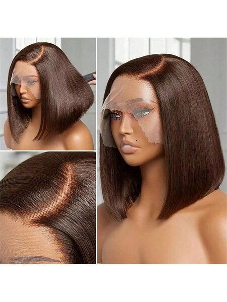 Perruque Bob Lace Front Synthétique