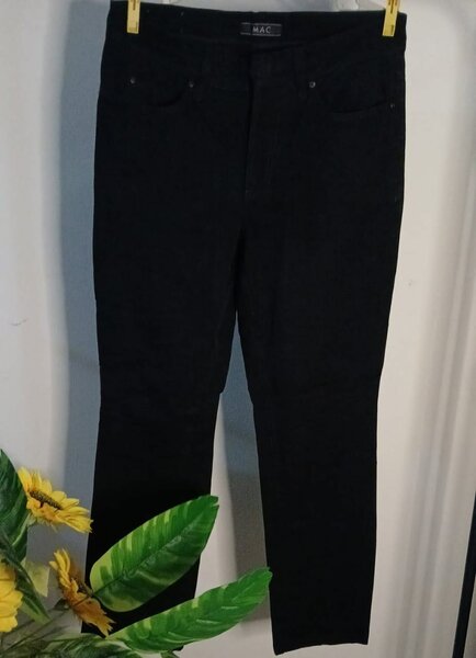 Jean slim noir femme