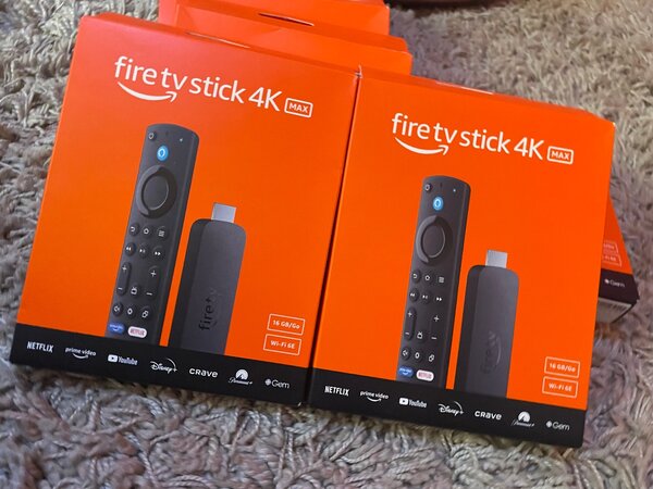 Amazon Firestick 4K max device