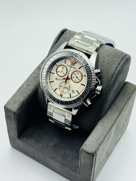 Montre Versace homme en acier inoxydable