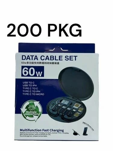 Câble USB multifonction 3 en 1, 60W