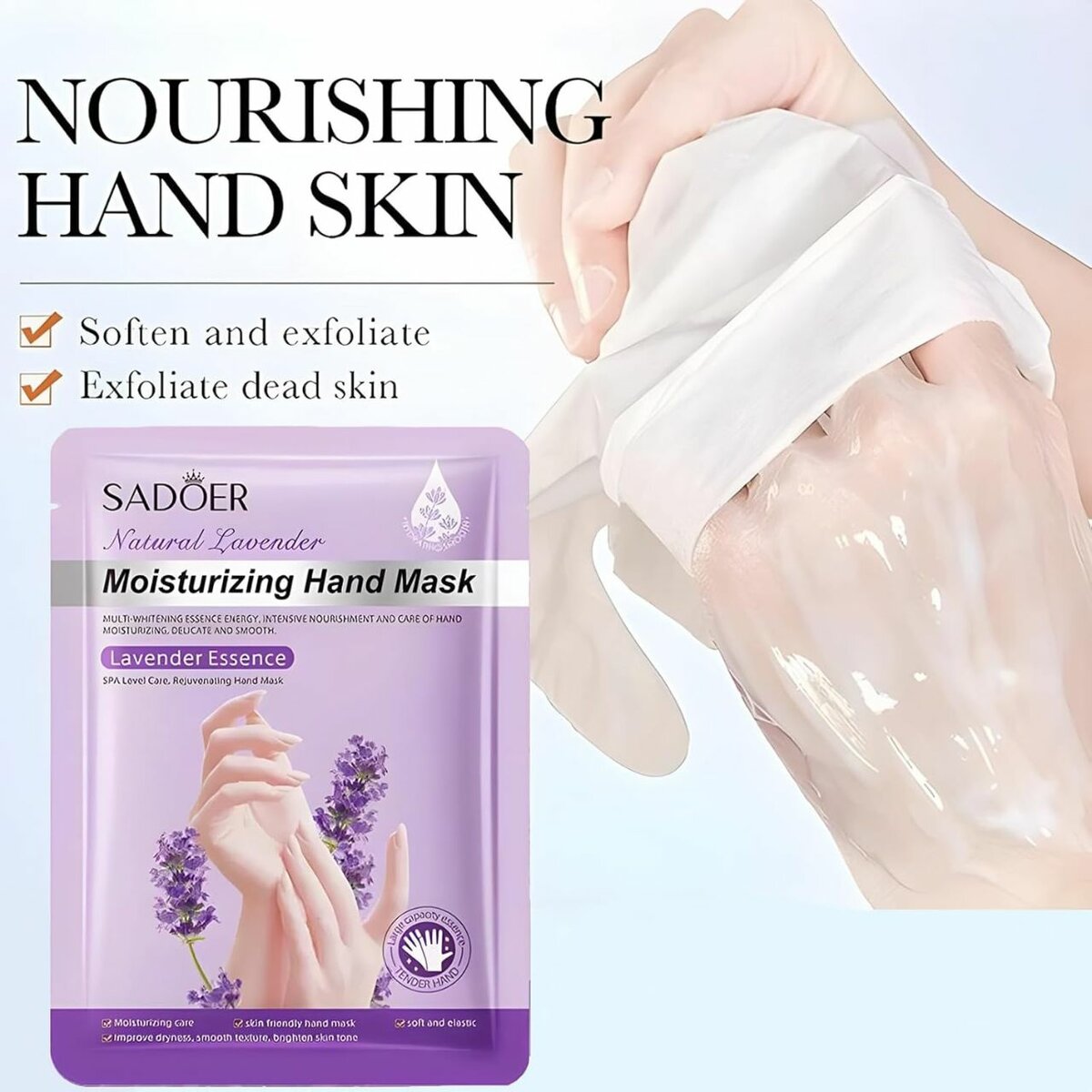 Sadoer moisturizing hand mask