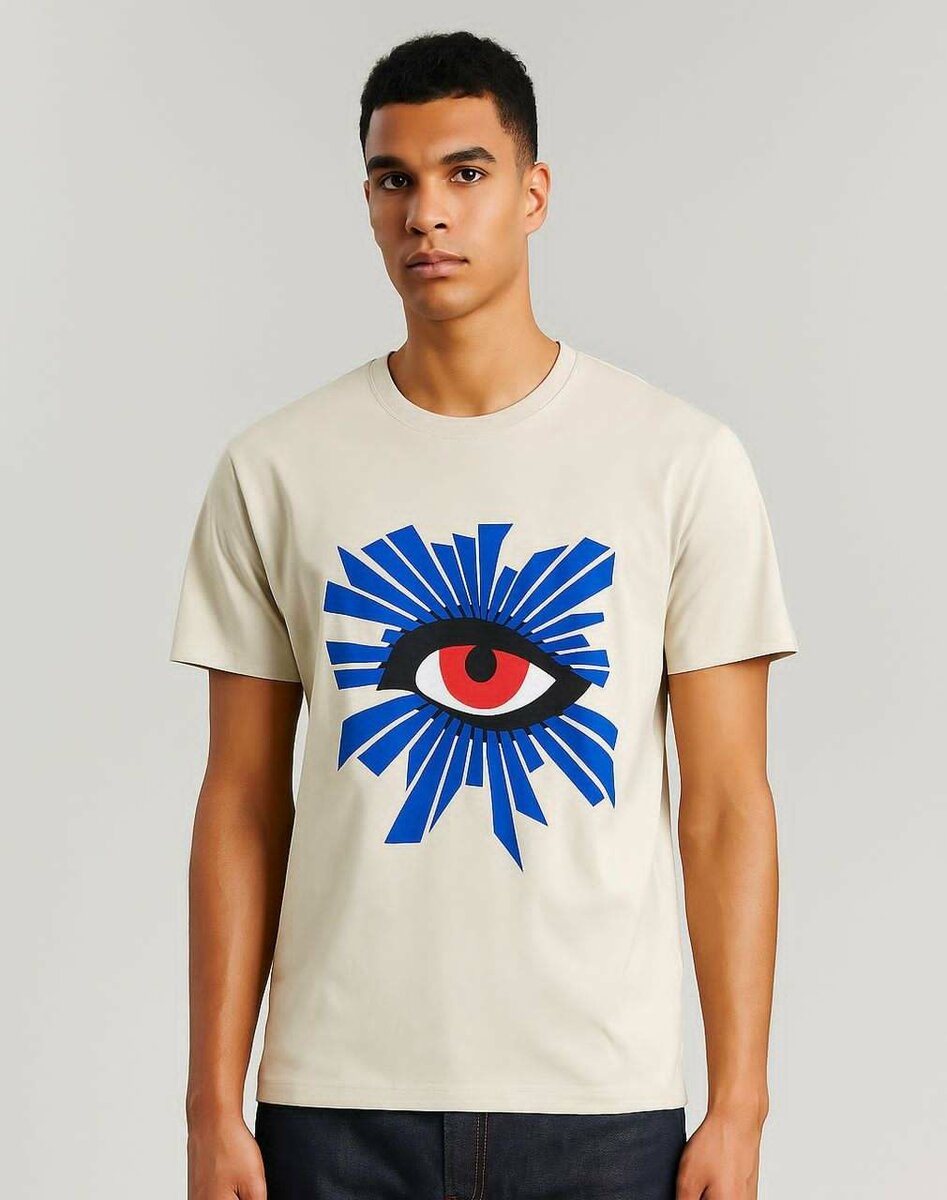 T-shirt décontracté chic Homme