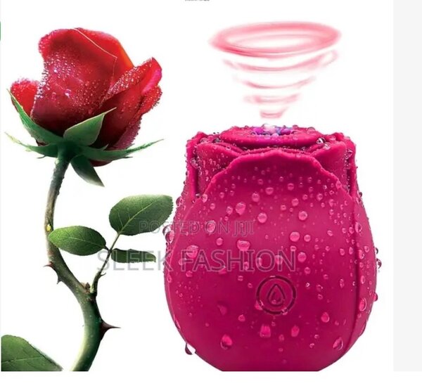 Rose sucking vibrator