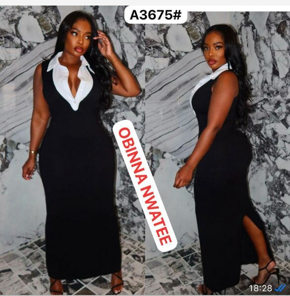 Robe longue élégante femme