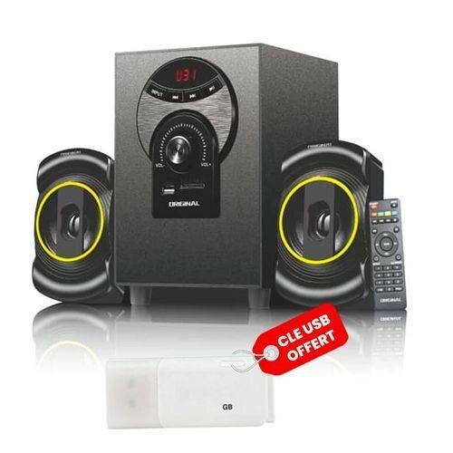 Woofer - Home cinéma ultra performant - Bluetooth + Clé USB