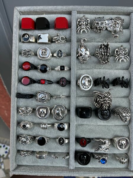 Bagues Fantaisie en Argent