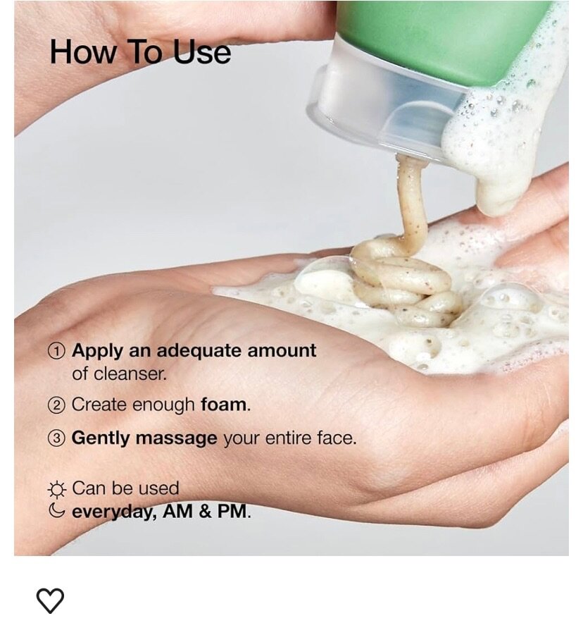 Anua heart leaf foaming cleanser