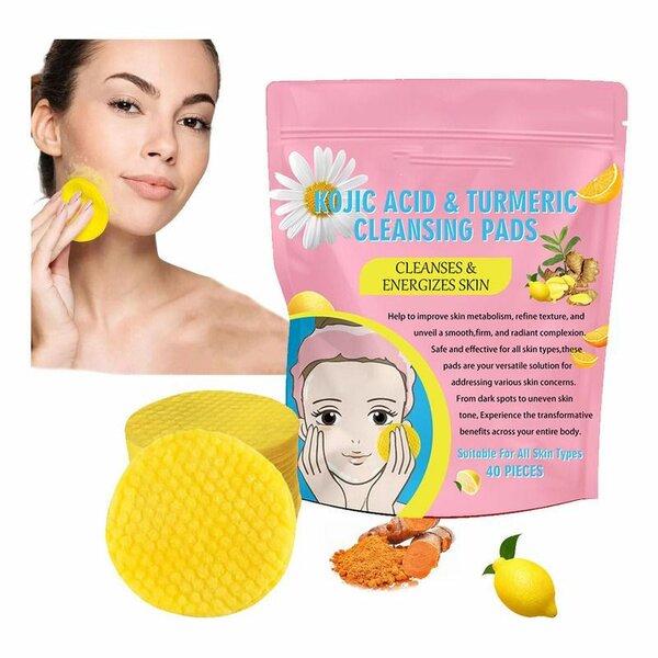 Pads nettoyants acide kojic & curcuma
