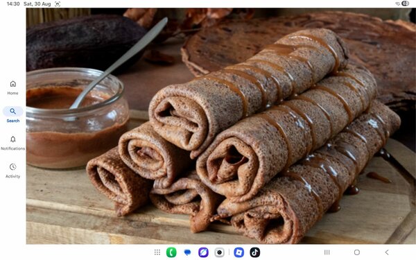 Delicious Chocolate Crepes