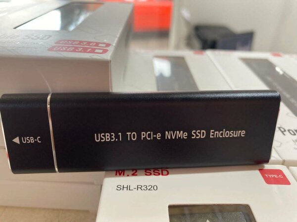 Boitier Disque dur externe SSD