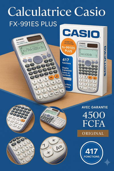 Calculatrice Scientifique Casio FX-991ES PLUS