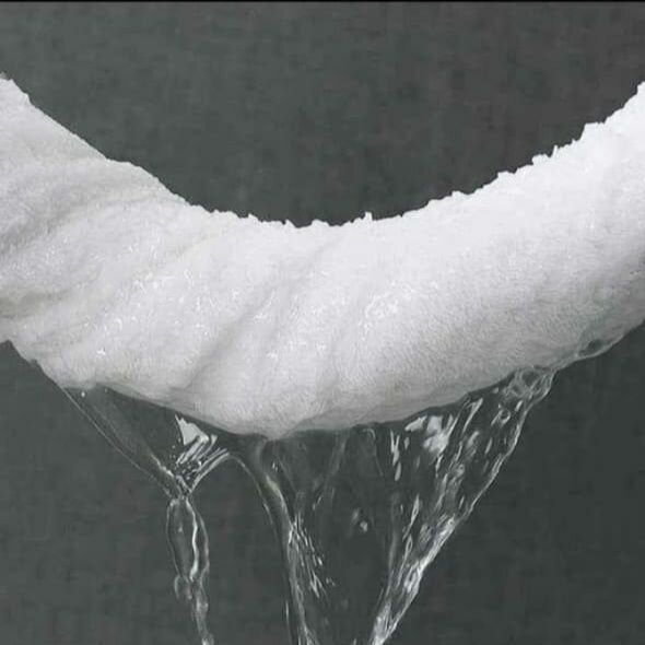 3 SERVIETTE BLANCHE COTON TRÈS BONNES QUALITÉ