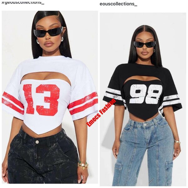 T-shirt crop top sport