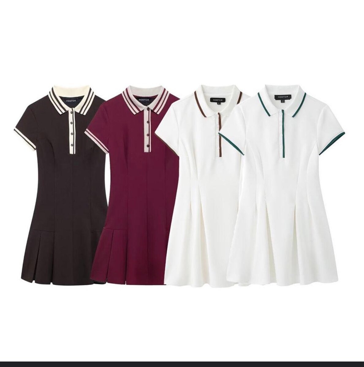 Robe Polo Élégante Femme