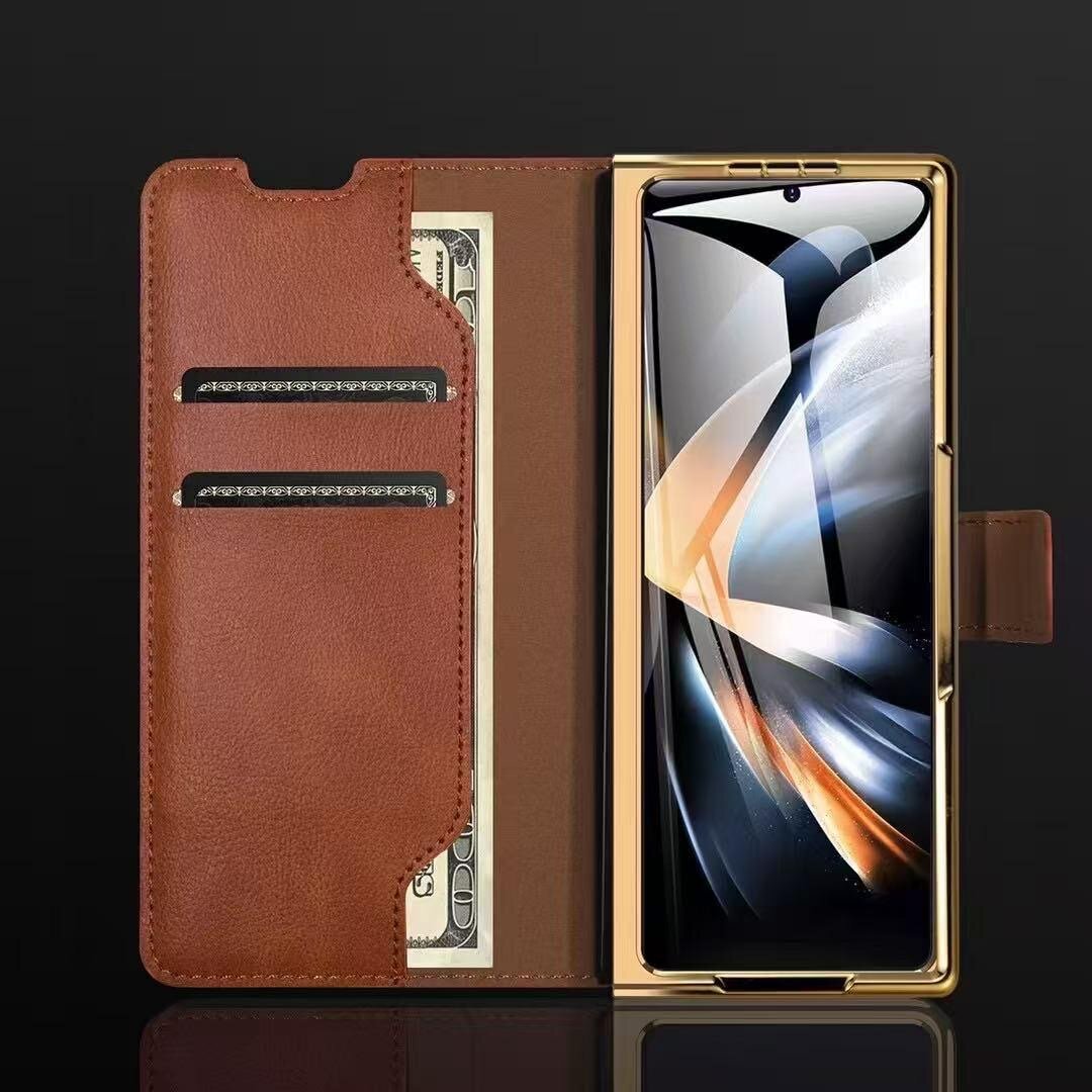 Étui en cuir Samsung Z Fold 7