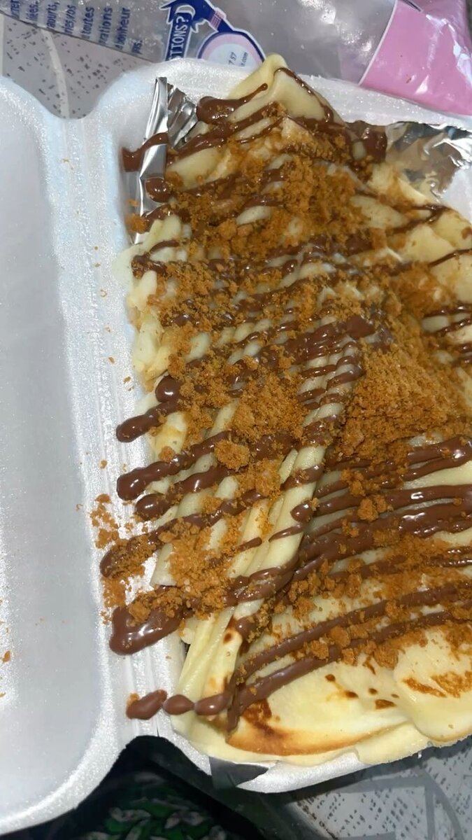 Crêpes Gourmandes Nutella Biscoff