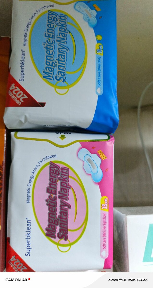 Superbklean Serviettes Hygiéniques Magnétiques