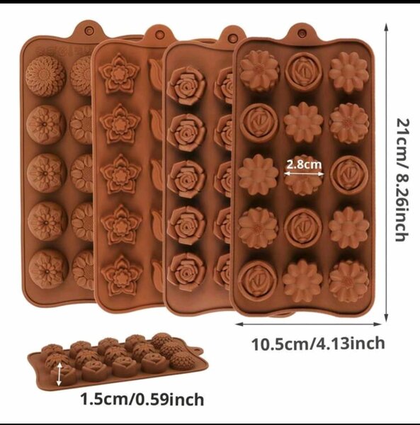 Moule silicone chocolat