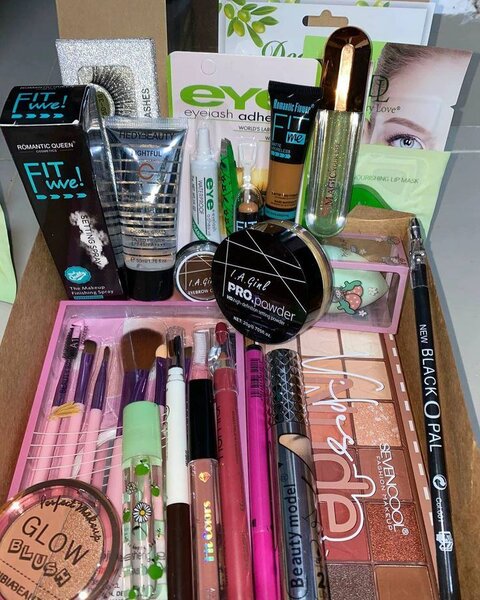 Set de pinceaux de maquillage