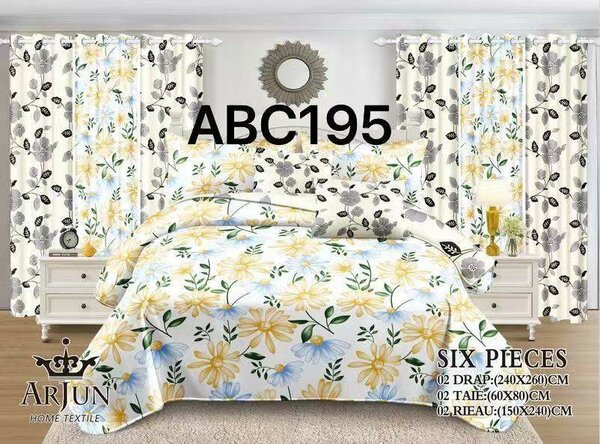 Ensemble de Lit Imprimé Floral