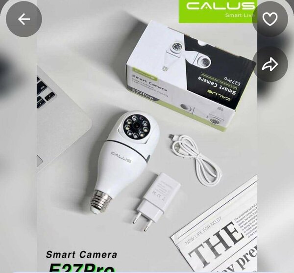 Caméra WiFi rotative avec déte