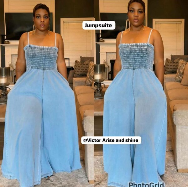 Combinaison Jean Élégante Femme