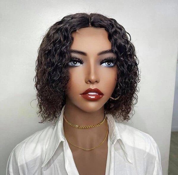 Perruque bouclée lace wig
