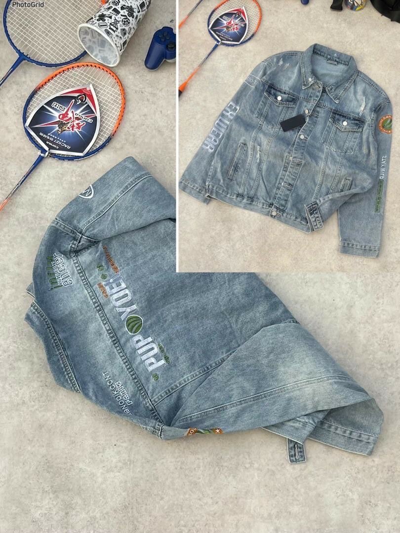 Veste en jean décontractée