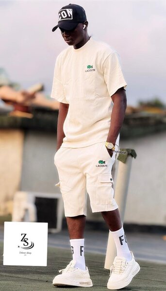 Ensemble T-shirt et Short Lacoste